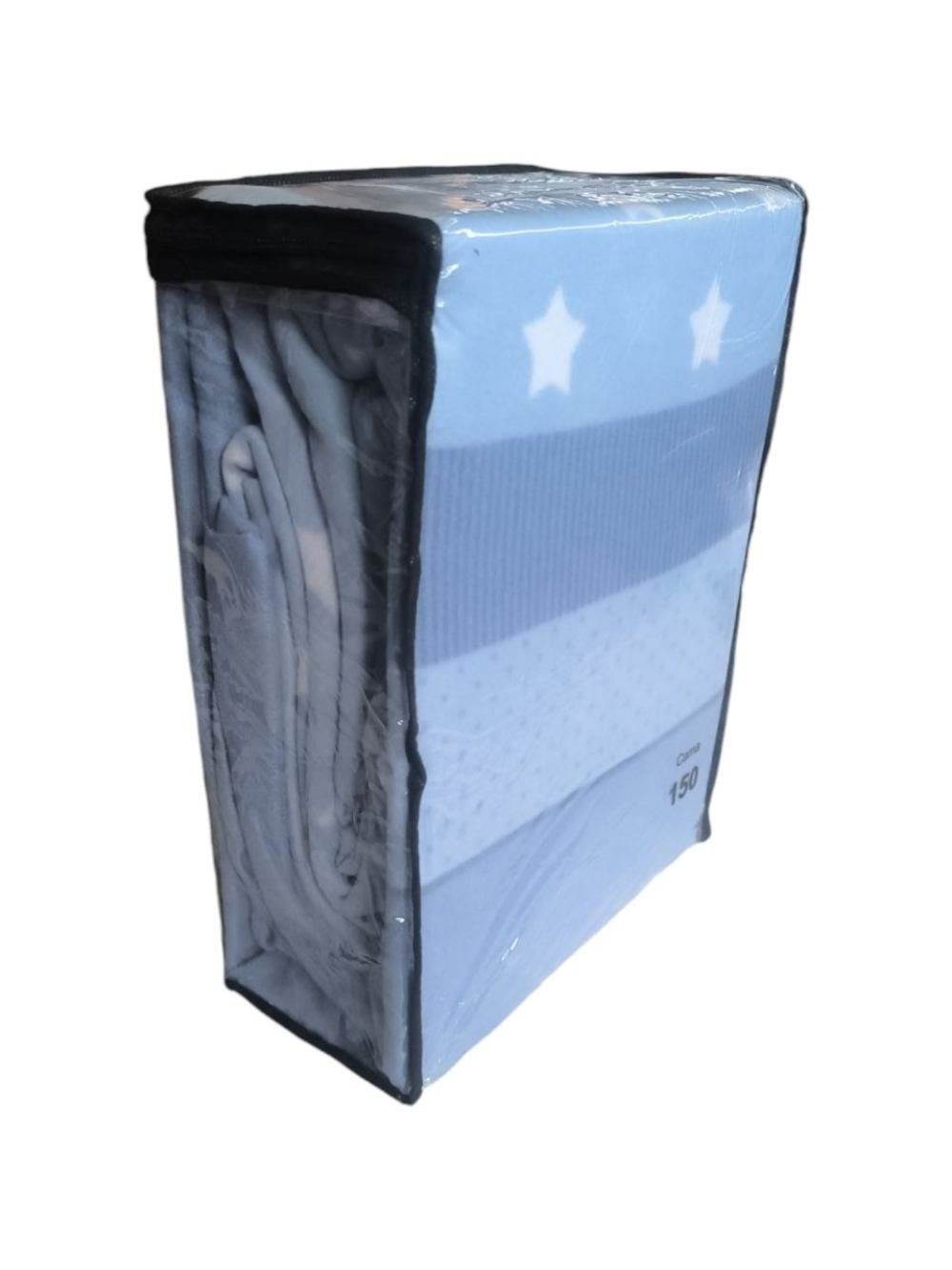 Sábanas Térmicas para Invierno 150x200 - Material Pirineo Suave y Cálido, Bajera Engomada 26 cm, Sada color Azul .