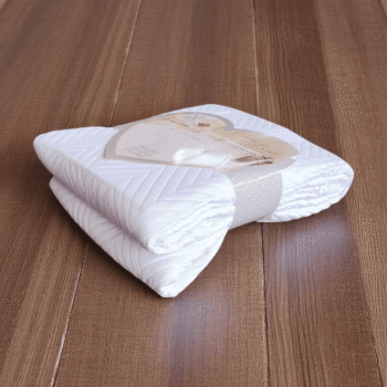 Colcha Bouti Lavada Lisa en Blanco de Microfibra Suave, Ligera y Elegante para Verano