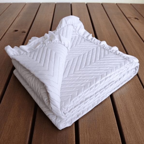 Colcha Bouti Lavada Lisa en Gris claro de Microfibra Suave, Ligera y Elegante para Verano