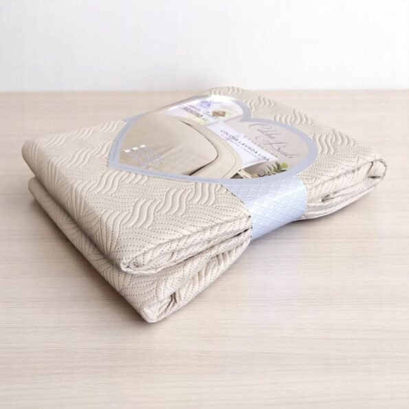 Colcha Bouti Lavada Lisa de Microfibra Suave, Ligera y Elegante para Verano En Lino