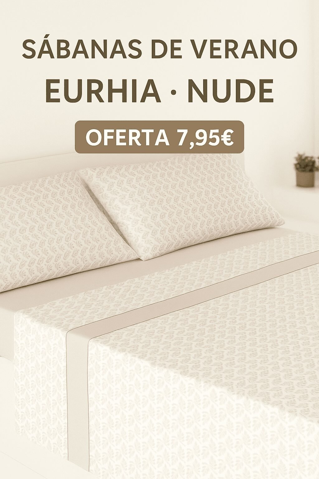 Sábanas Verano Microfibra Tacto Algodón  |Ehuria Nube | Lote 2 | Anti-bolitas | Mercatienda.es