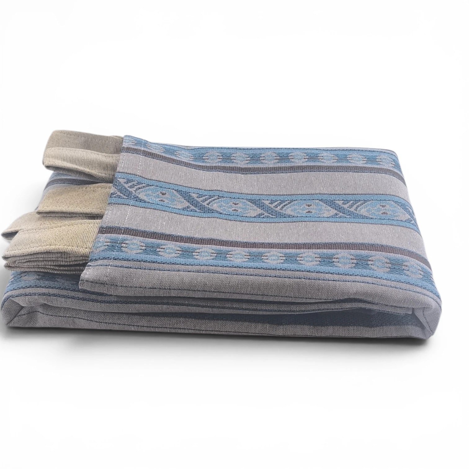 Cortina exterior Toledo Azul 140×260 cm | Jacquard - Imagen 5