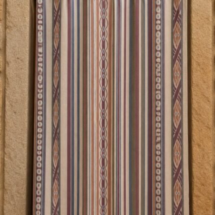 Cortina alpujarreña Toledo Roja 140×260 cm | Jacquard