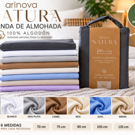 Funda almohada Arinova Natura imagen 33158