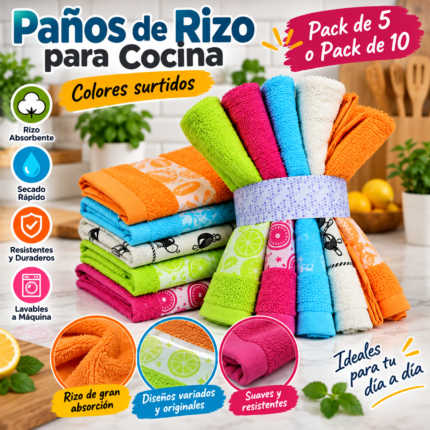 Trapos de cocina y varios